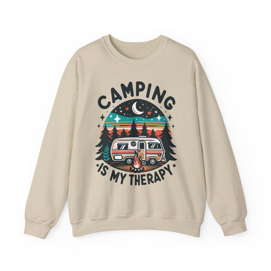 Camping Is My Therapy Sweatshirt
