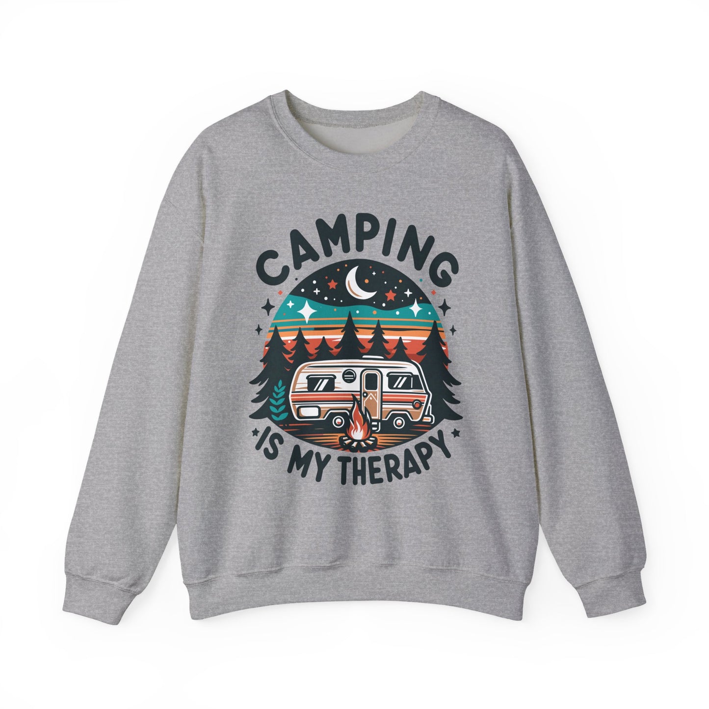Camping Is My Therapy Sweatshirt