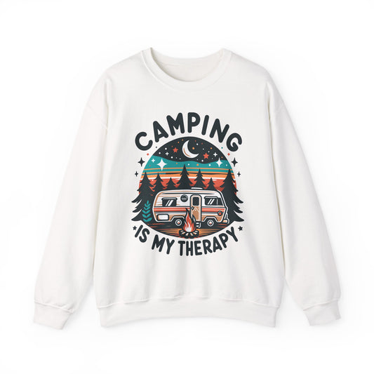 Camping Is My Therapy Sweatshirt