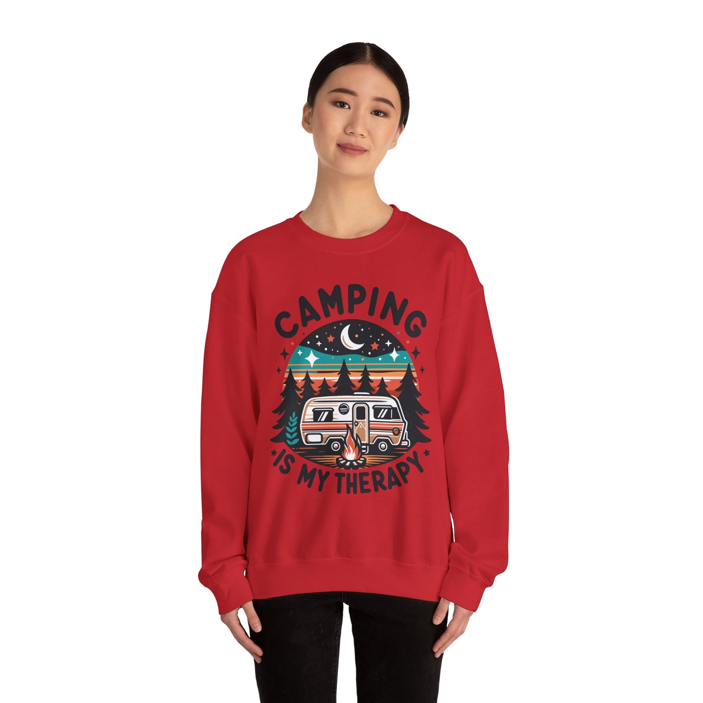 Camping Is My Therapy Sweatshirt