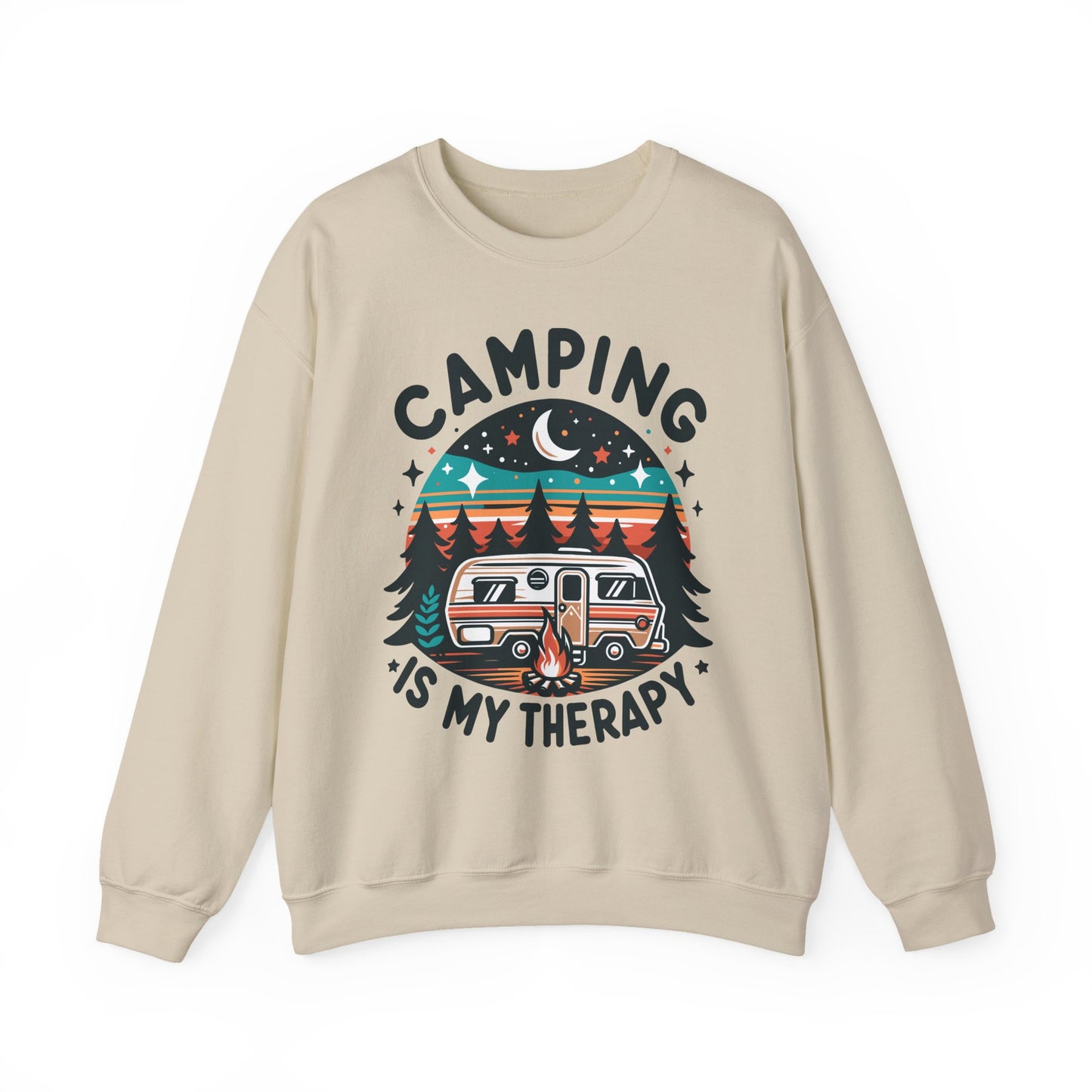 Camping Is My Therapy Sweatshirt