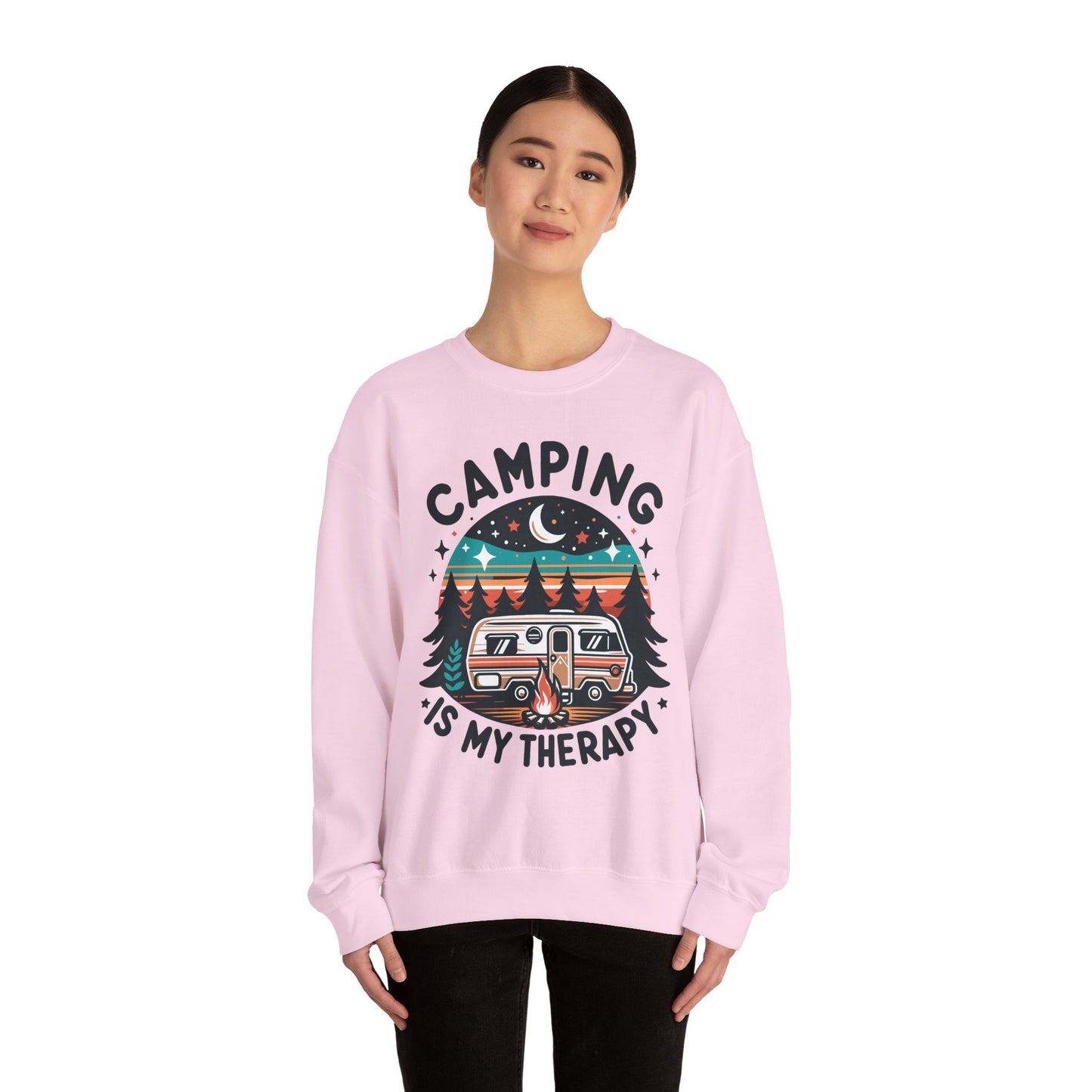 Camping Is My Therapy Sweatshirt