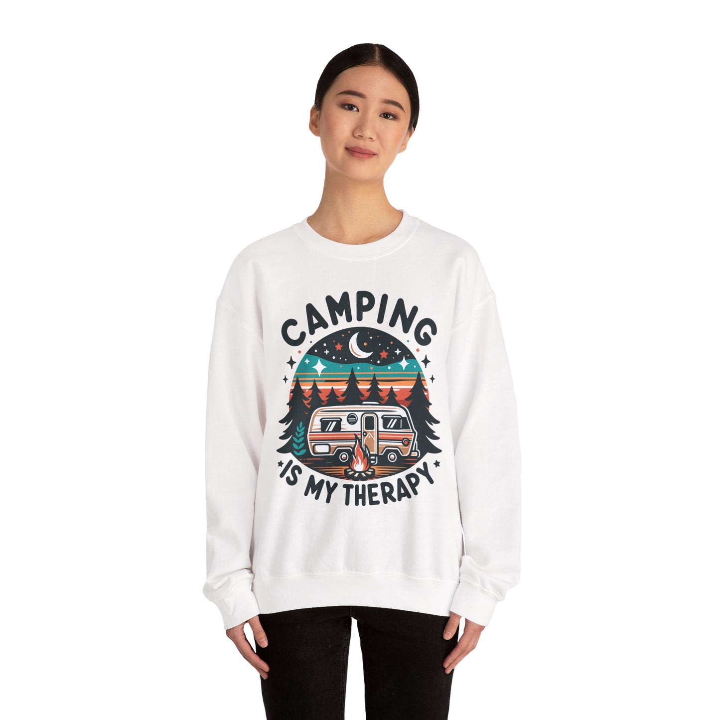 Camping Is My Therapy Sweatshirt